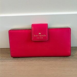 Kate Spade long stacia wallet, ringwald pink Medium Women’s